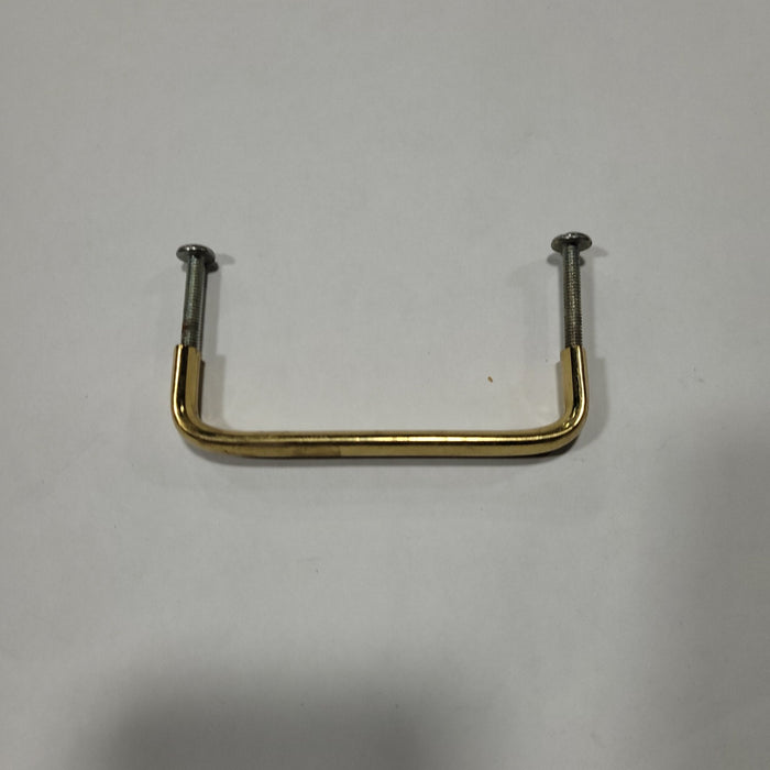Used Gold Cabinet Handle 3 1/2" Hole Spacing