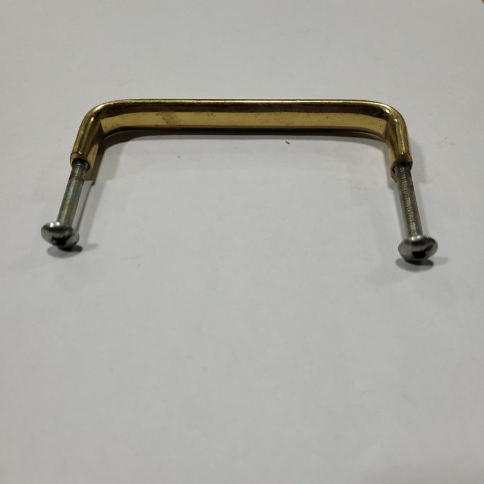 Used Gold Cabinet Handle 3 1/2" Hole Spacing