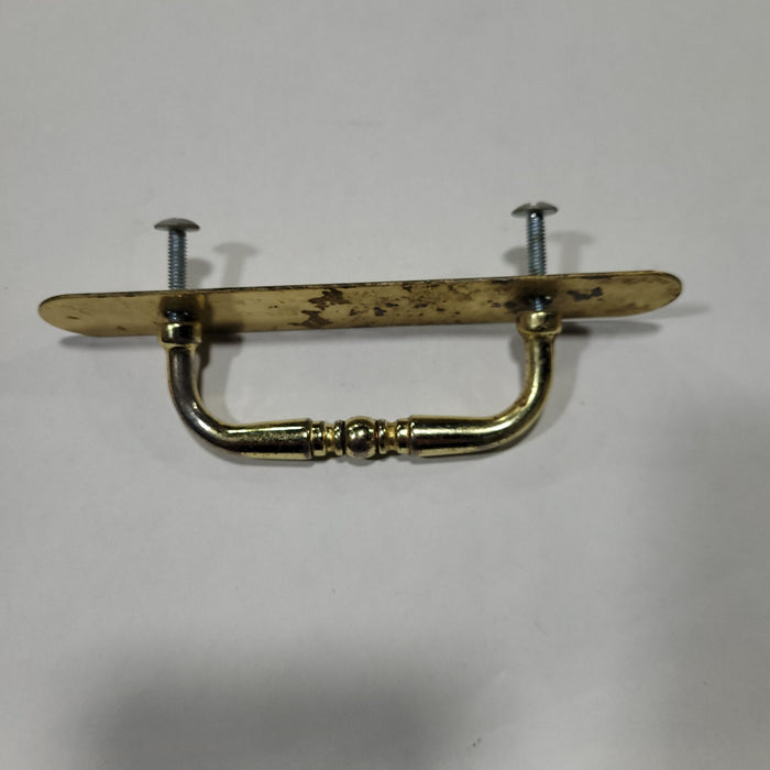 Used Gold Cabinet Handle 3" Hole Spacing