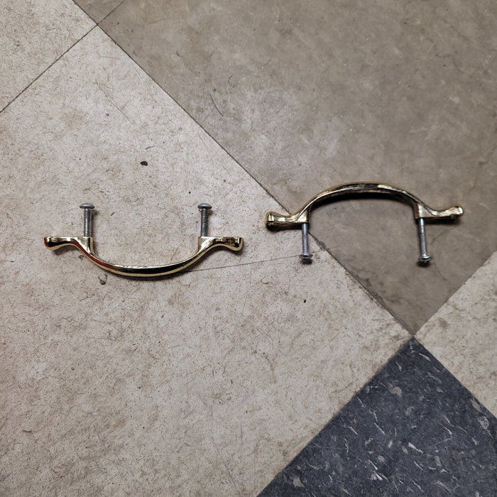 Used Gold Cabinet Handle 3" Hole Spacing