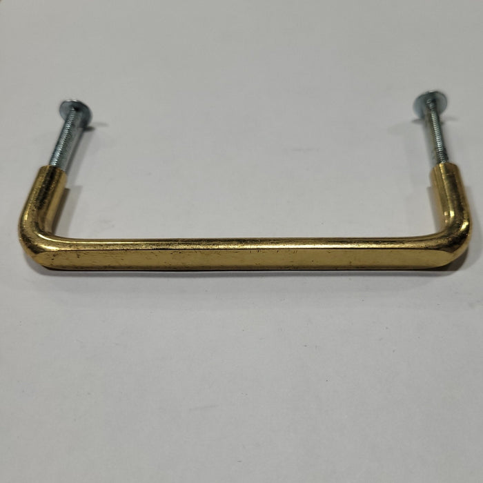 Used Gold Cabinet Handle 4" Hole Spacing