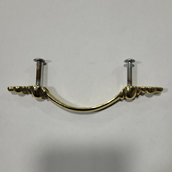 Used Gold Cabinet Handle With 3" Hole Spacing