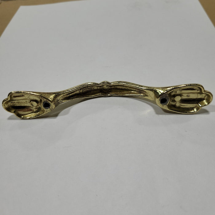 Used Gold Cabinet Handle With 3" Hole Spacing
