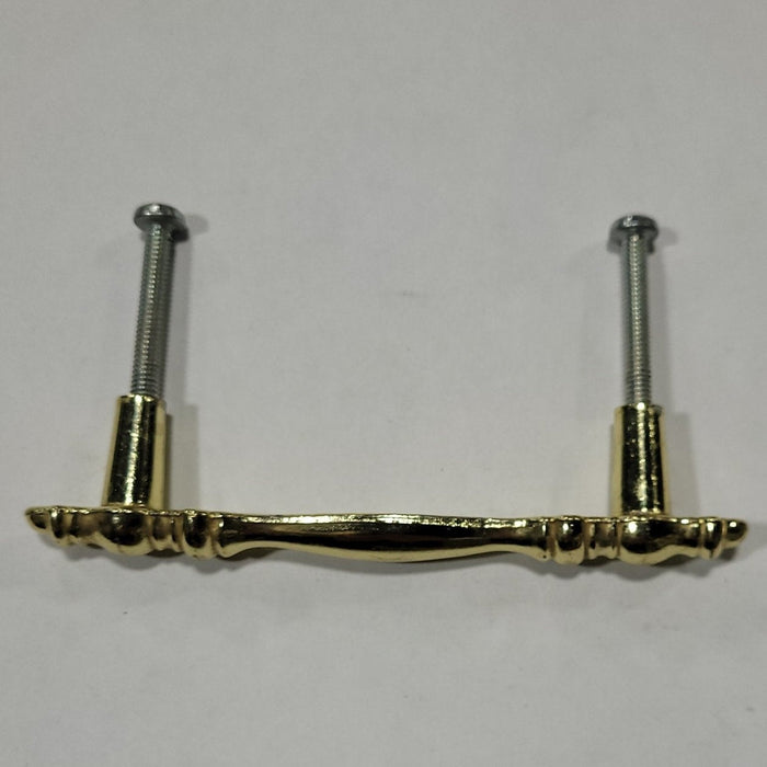 Used Gold Cabinet Handle With 3" Hole Spacing