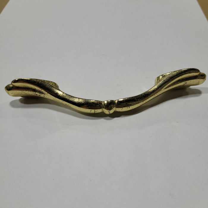 Used Gold Cabinet Handle With 3" Hole Spacing