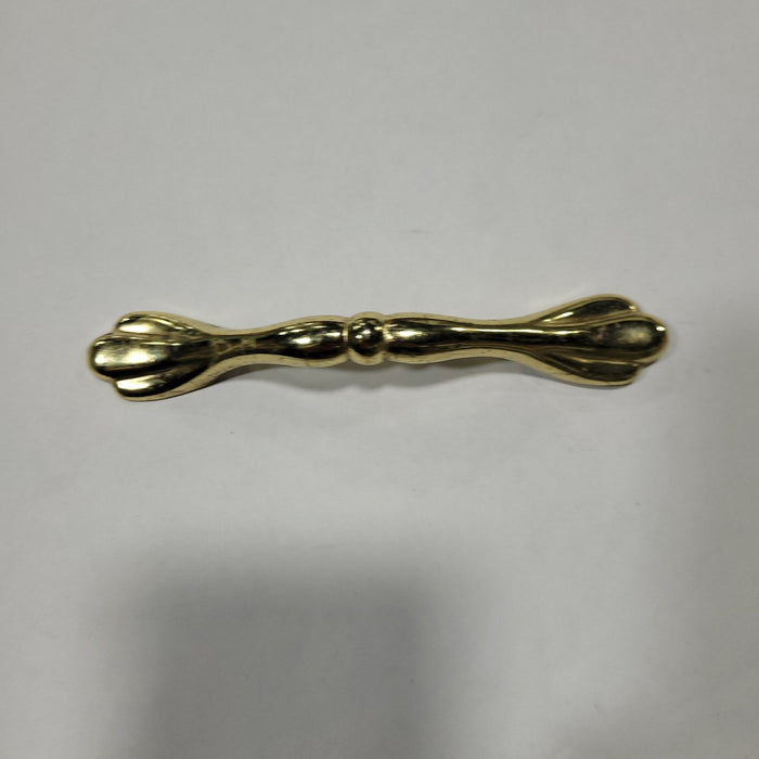 Used Gold Cabinet Handle With 3" Hole Spacing