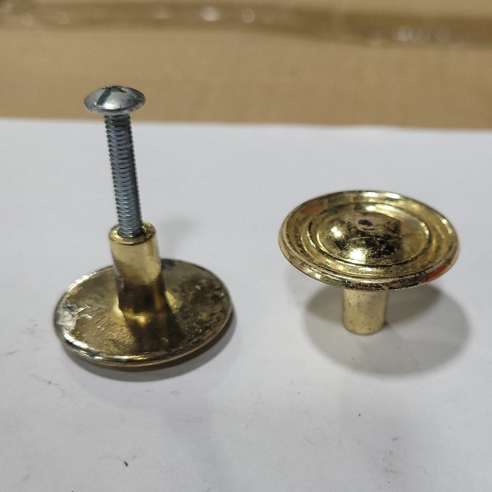 Used Gold Cabinet Knob