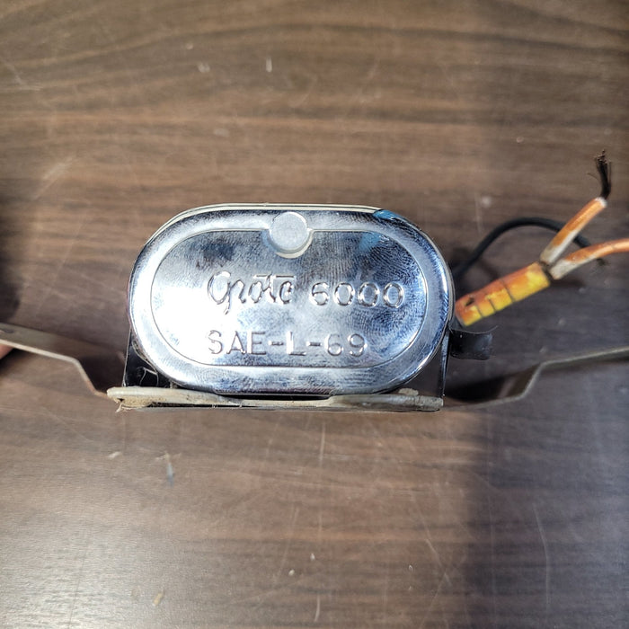 Used Grote 6000 License Plate Light Chrome - SAE L-69