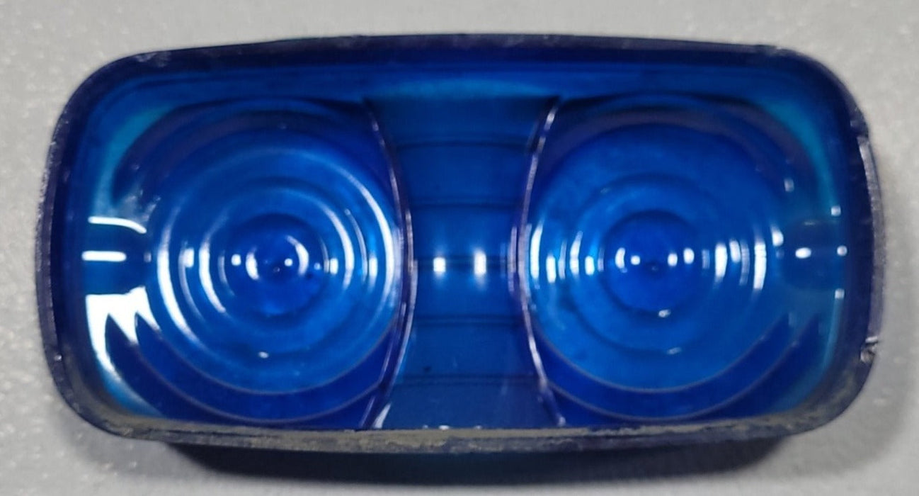 Used GROTE 9196 DOT P2 PC Replacement Lens for Marker Light - Blue