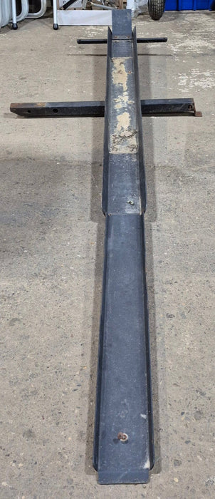 Used Hitch Mount Motorcycle Rack with Ramp Extension