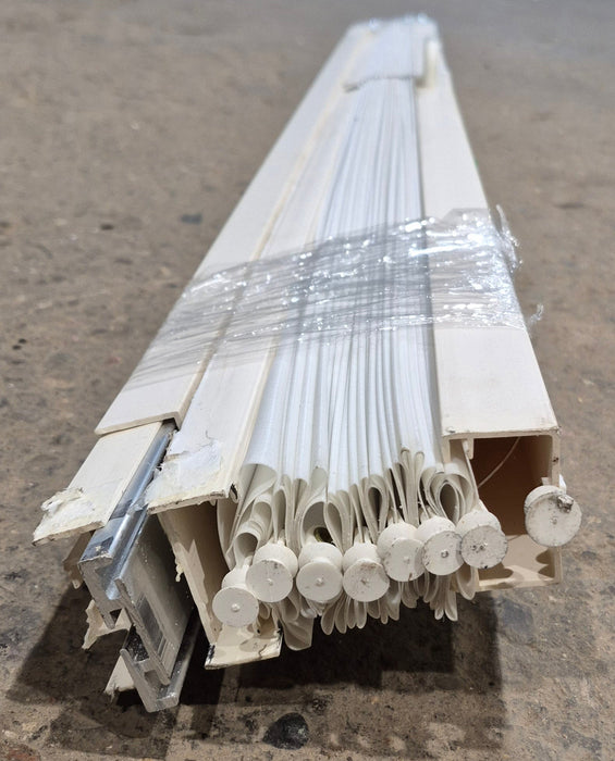 Used Interior Fabric Folding Door 53" W x 57" H x 1 3/4" D
