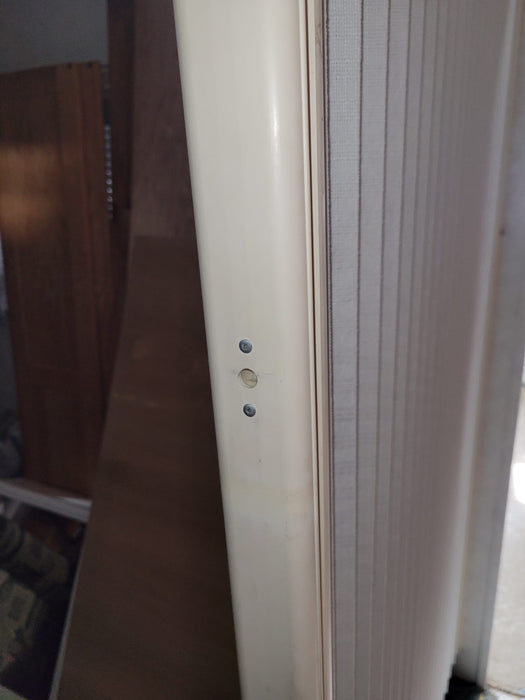 Used Interior Fabric Folding Door Room Divider System 87 1/4" W X 72" H X 1 3/4" D - Young Farts RV Parts