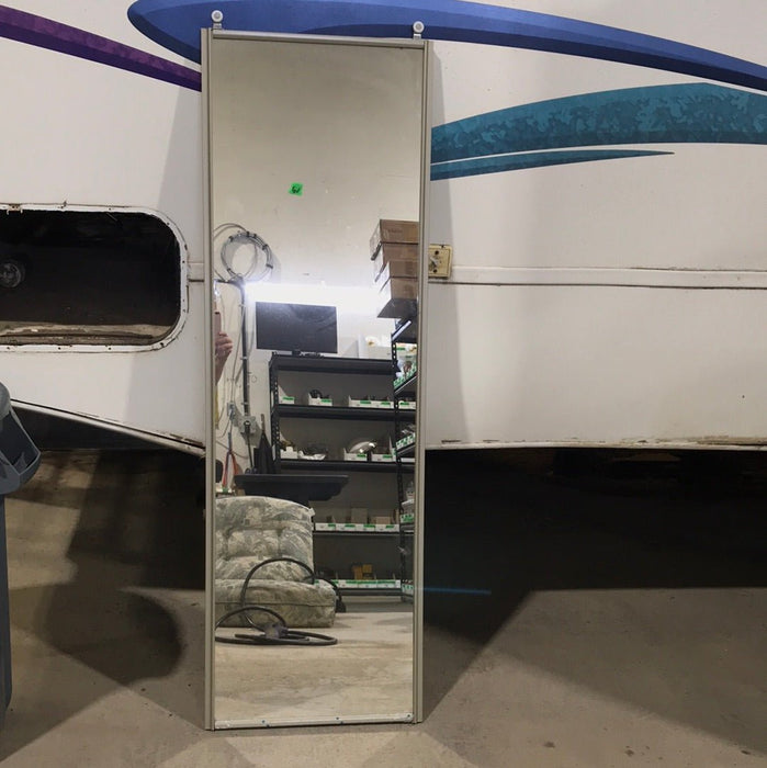 Used Interior Sliding Metal Door 17-3/4"W x 55"H x 3/4"D