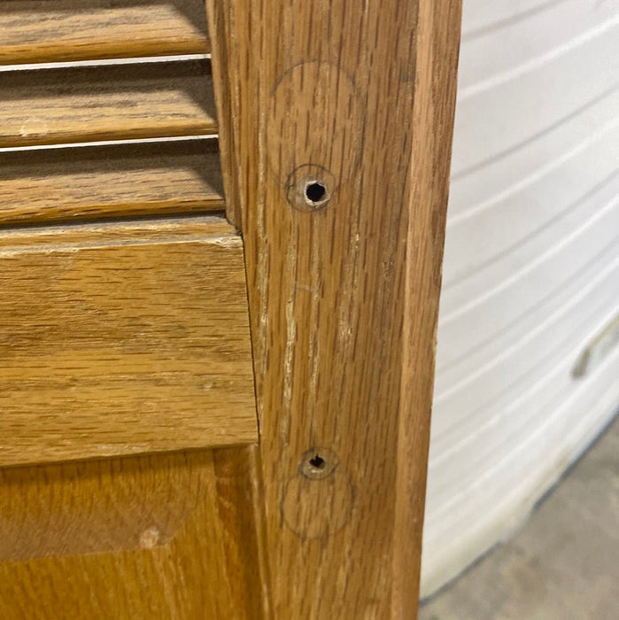 Used Interior Wooden Door 13" W X 74" H X 1 1/3" D