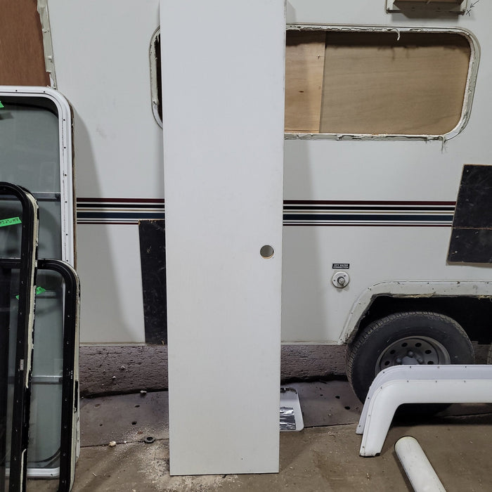 Used Interior Wooden Door 17 3/4" W X 73 3/4" H X 1 3/8" D