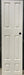 Used Interior Wooden Door 20 1/2" W X 73" H X 1 1/4" D - Young Farts RV Parts