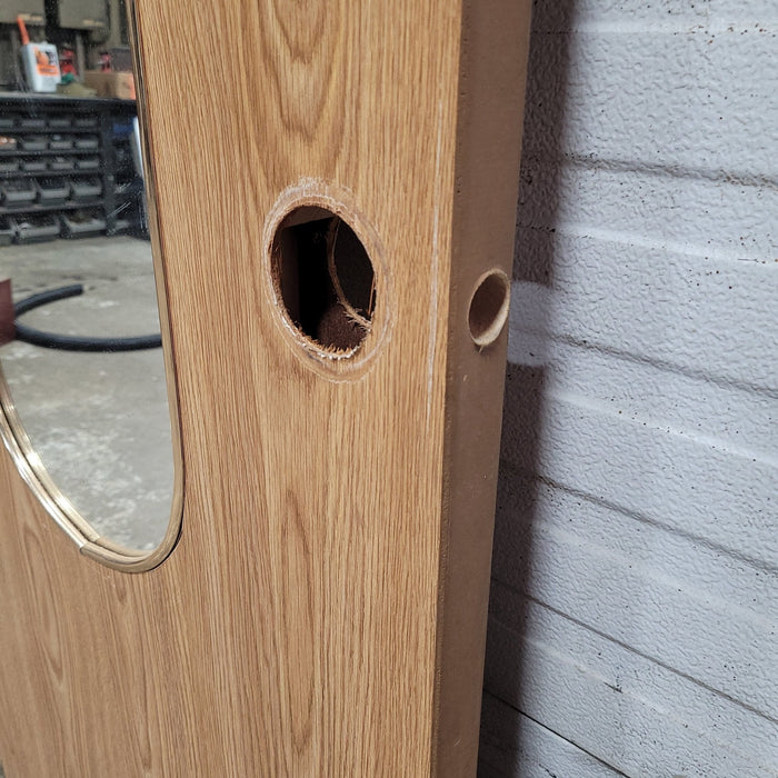 Used Interior Wooden Door 22 1/4" W X 72" H X 1 1/3" D