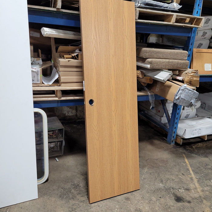 Used Interior Wooden Door 22" W X 74 1/2" H X 1 3/4" D