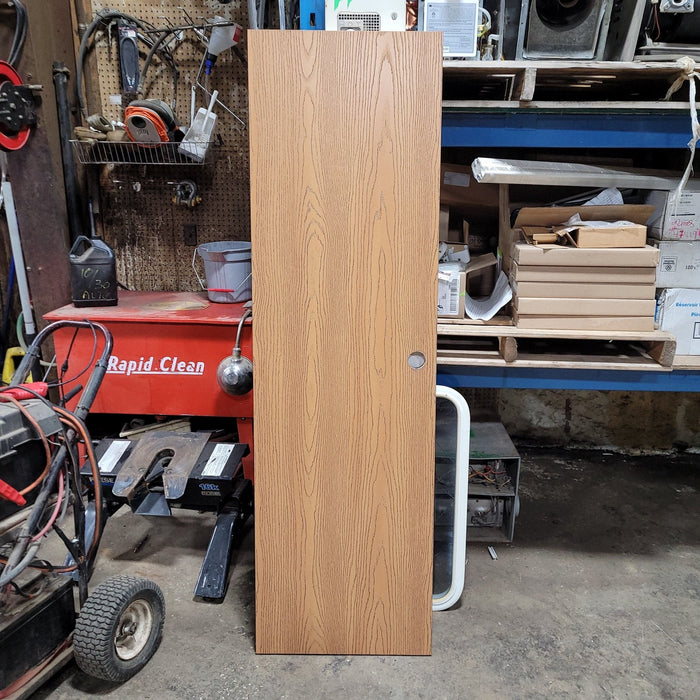 Used Interior Wooden Door 22" W X 74 1/2" H X 1 3/4" D