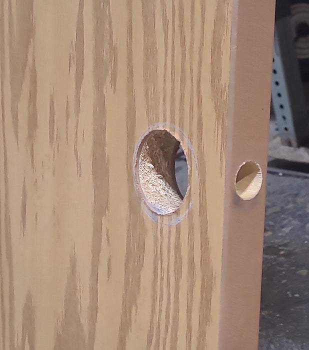 Used Interior Wooden Door 27 7/8" W X 50 1/2" H X 1 3/8" D