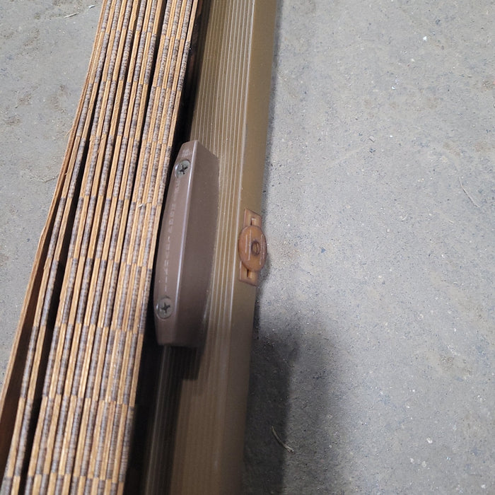 Used Interior Wooden Folding Door 23" W X 74" H X 3/4" D