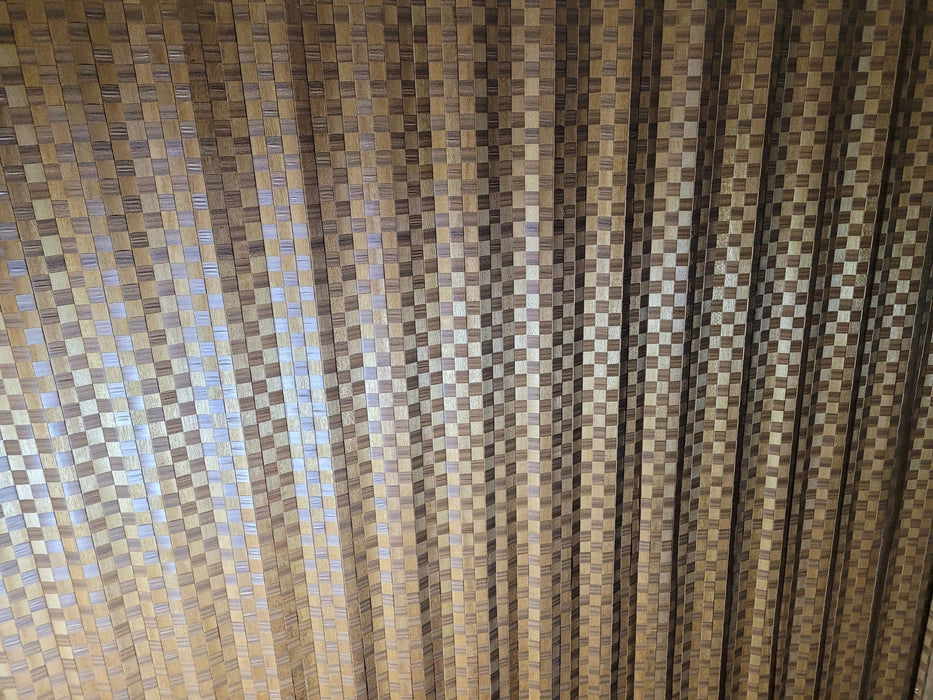 Used Interior Woven Folding Door Room Divider System 88" W X 72" H X 1 1/2" D