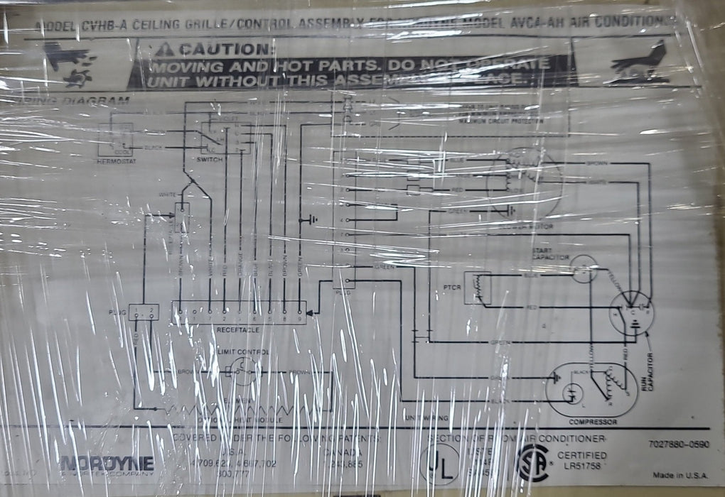 Used INTERTHERM Air Conditioner Ceiling Assembly - CVHB-A - Young Farts RV Parts