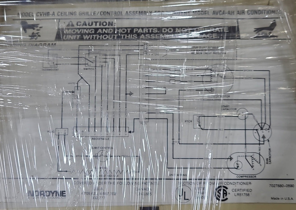 Used INTERTHERM Air Conditioner Ceiling Assembly - CVHB-A - Young Farts RV Parts