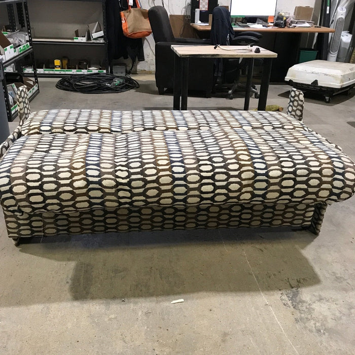 Used Jackknife RV Sofa, With Base - 65” x 38”