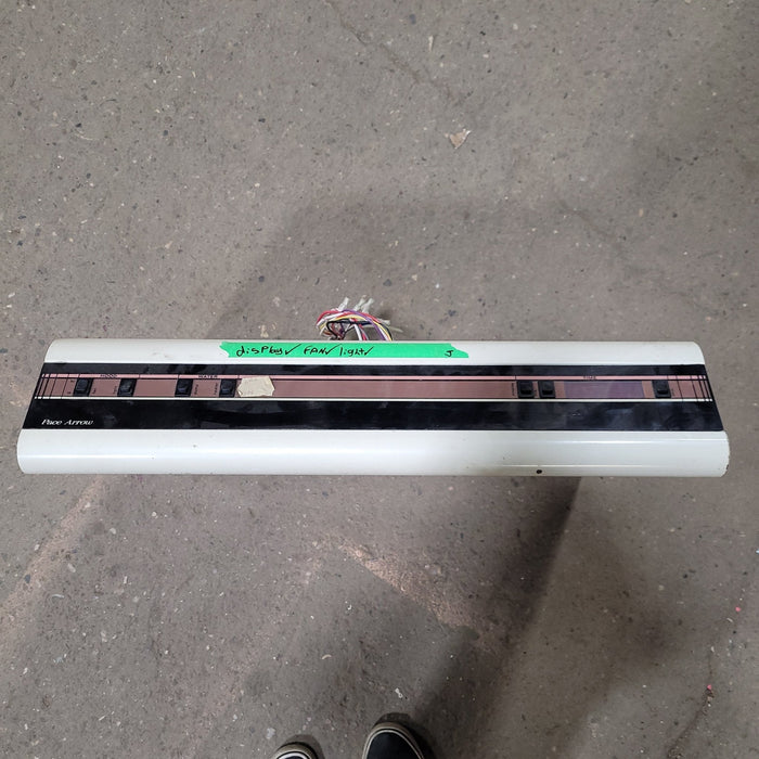 Used Jensen RV Range Hood Fan With Tank Monitor - C21P1