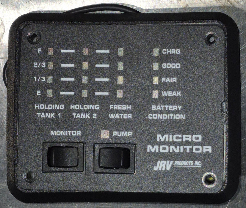 Used JRV Tank Monitor System Panel