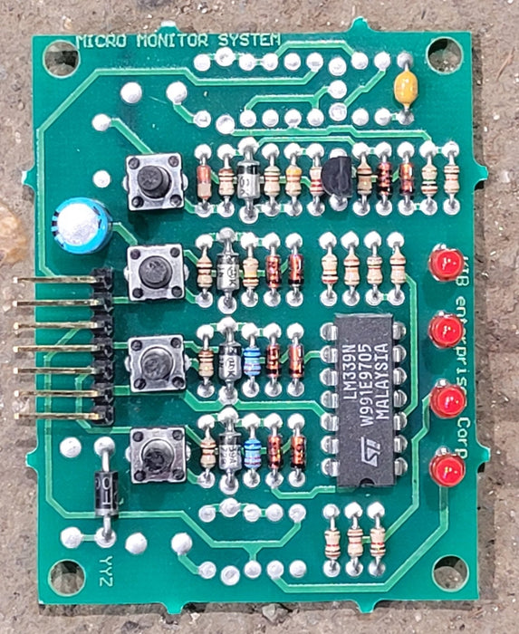 Used KIB Micro Monitor Replacement Circuit Board SUBPCBM2