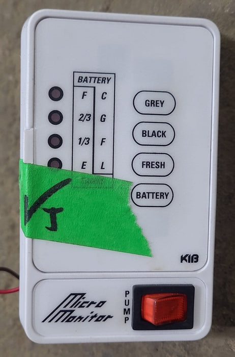 Used KIB Micro Monitor SUBPCBM2 - PCBM2-C  - YYZ - White