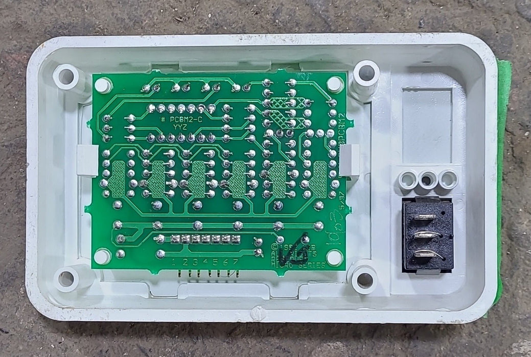 Used KIB Micro Monitor SUBPCBM2 - PCBM2-C  - YYZ - White