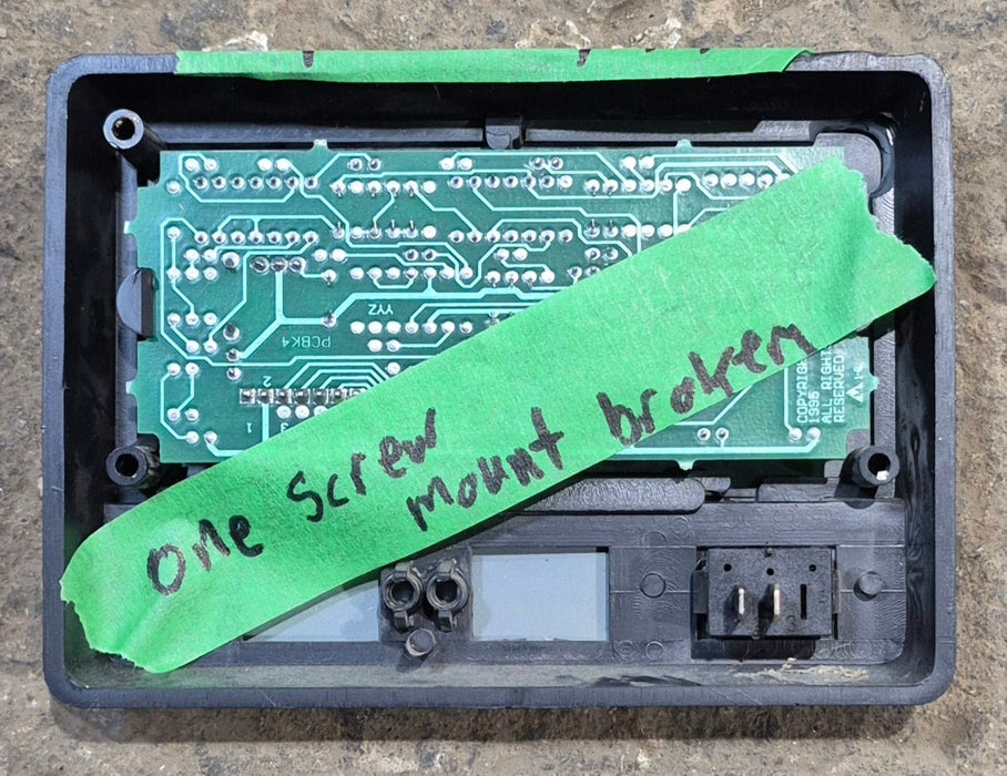 Used KIB Systems Monitor Control Panel PCBK4