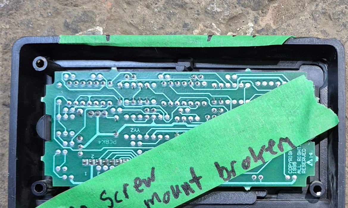 Used KIB Systems Monitor Control Panel PCBK4