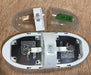 Used Light Fixture *DOUBLE* Off- White - Young Farts RV Parts