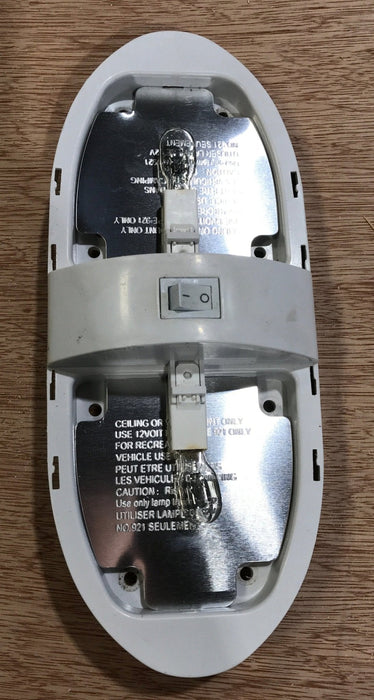 Used Light Fixture *DOUBLE* Off- White