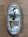 Used Light Fixture *DOUBLE* Off- White - Young Farts RV Parts