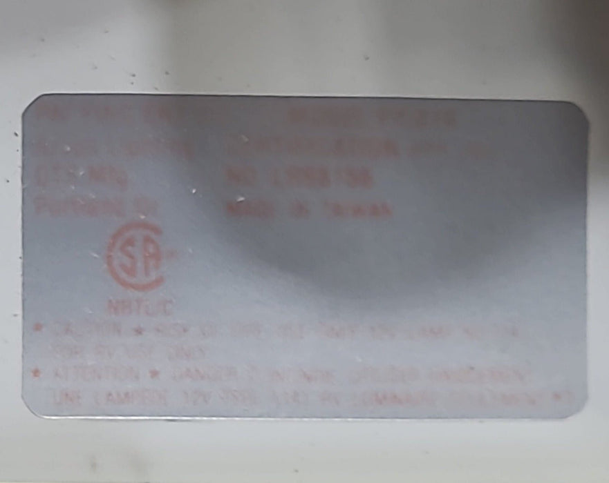 Used Light Fixture *DOUBLE* PT810 / LR98156 Off- White