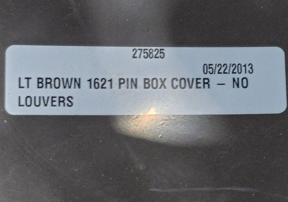 Used Lippert 1621 Fifth Wheel Pin Box Cover- Light Brown