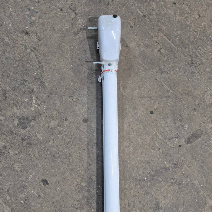 Used Lippert Awning Arm, Drive (Front), White, 59 1/2" - Solera Regal , 672049 (Drive Head) , 688366 (Arm Assembly)