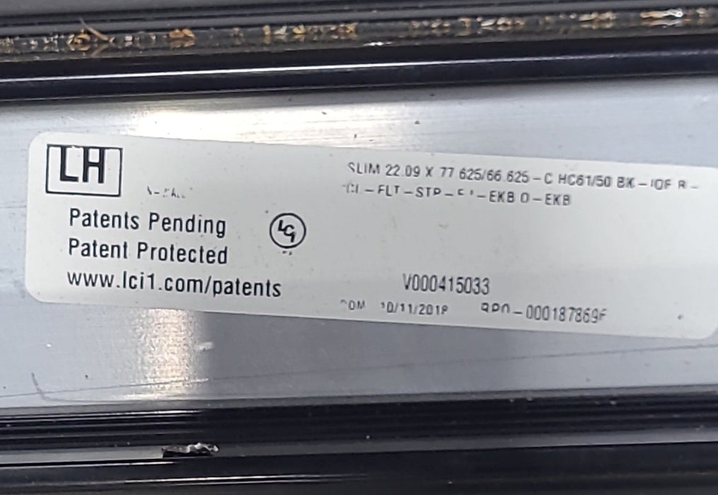 Lippert SlimRack Slide Out Assembly- LH