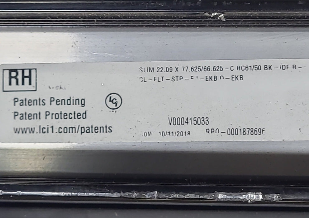 Lippert SlimRack Slide Out Assembly- RH