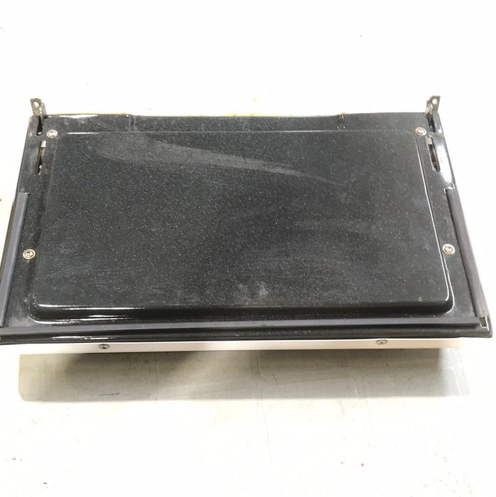 Used Magic Chef Oven Door 2401F12770 - 12001180 WHITE