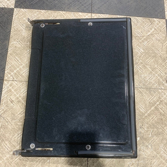 Used Magic Chef Oven Door (BLACK FACEPLATE) 19 1/4" x 14 1/4" - Young Farts RV Parts