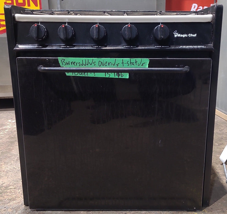 Used Magic Chef Range 4-Burner, 22" H - 22RA-4Z