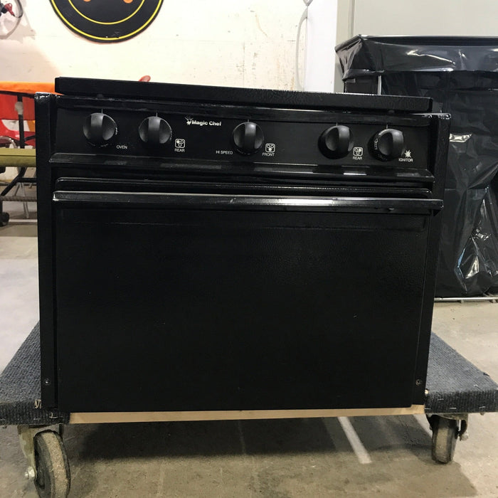 Used Magic Chef RV Range, 3 Burner - CLY1620BDB