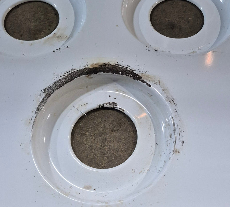 Used Magic Chef Stove Metal Main Top, White - 74001333