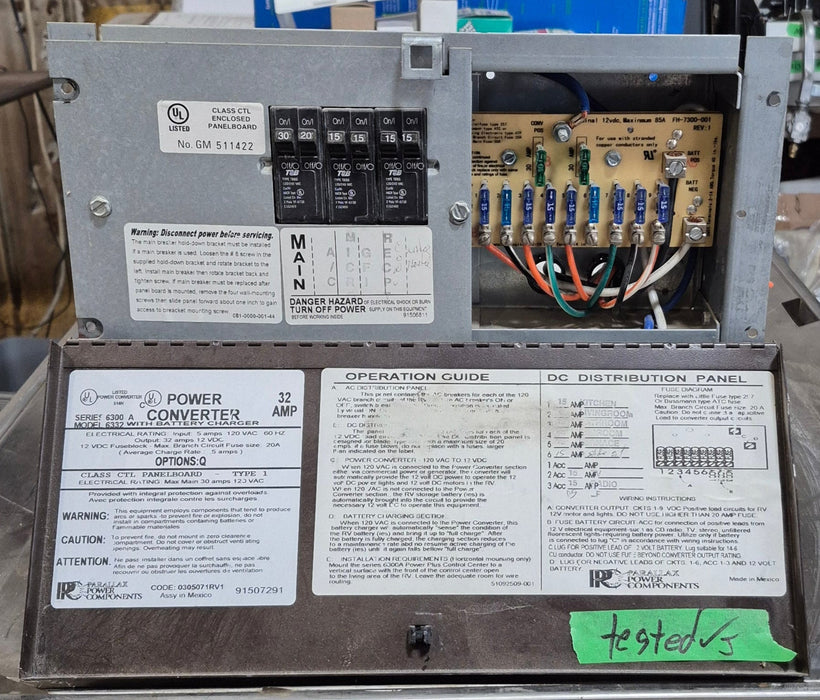Used Magnetek 32 AMP Converter 6300 A Model 6332